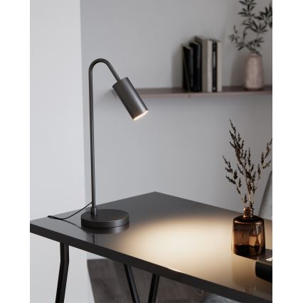 ByRydens - Bordslampa CURVE 1xGU10/7W/230V svart