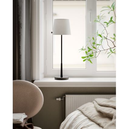 ByRydens - Bordslampa LUMI 1xE27/8W/230V vit/svart 68,5 cm