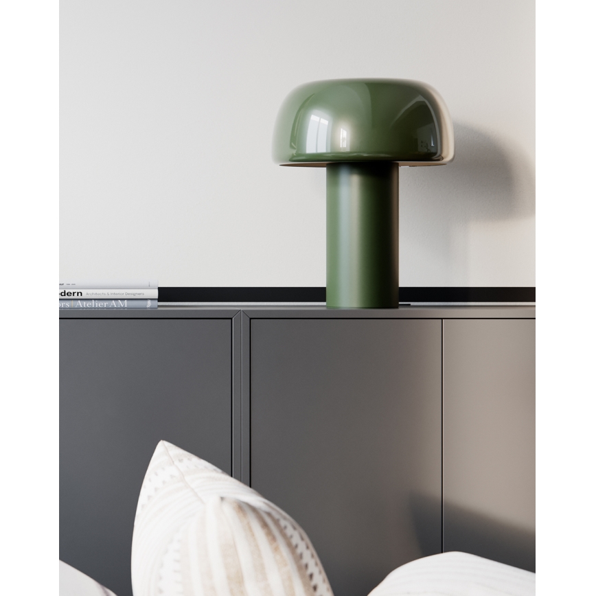 ByRydens - Bordslampa LEAN ON ME 1xE27/8W/230V grön