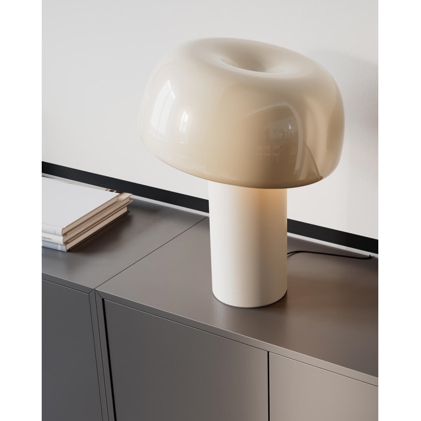 ByRydens - Bordslampa LEAN ON ME 1xE27/8W/230V krämfärgad