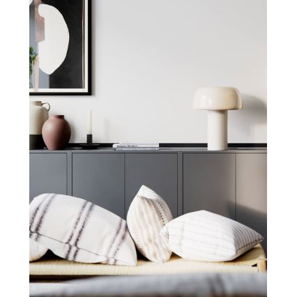 ByRydens - Bordslampa LEAN ON ME 1xE27/8W/230V krämfärgad