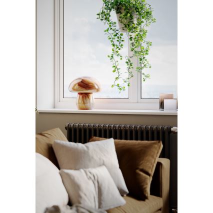 ByRydens - Bordslampa MIRA MUSHROOM 1xE27/8W/230V brun