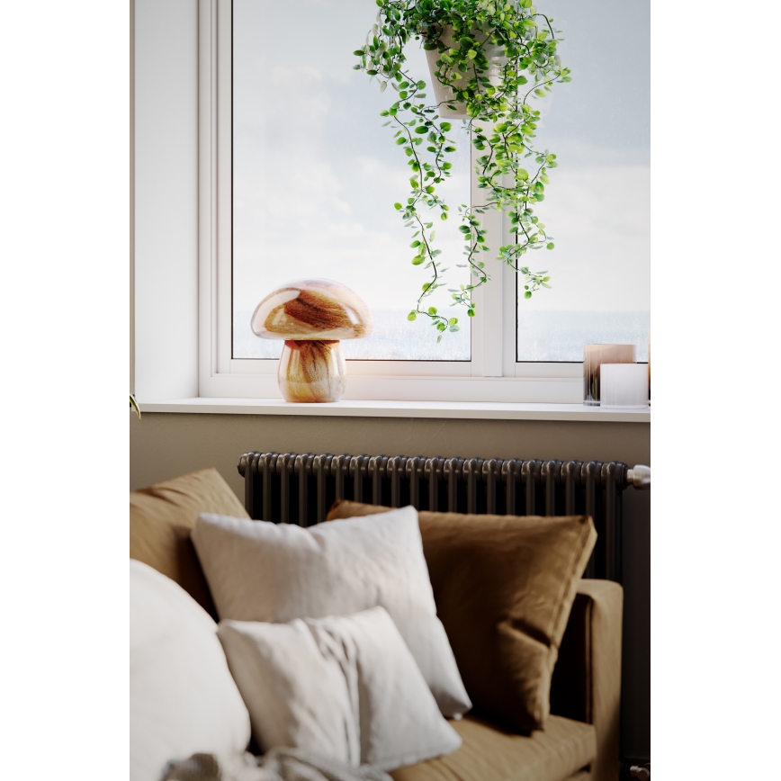 ByRydens - Bordslampa MIRA MUSHROOM 1xE27/8W/230V brun
