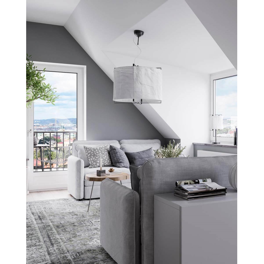 ByRydens - Pendellampa med sladd SOFTY 1xE27/5W/230V