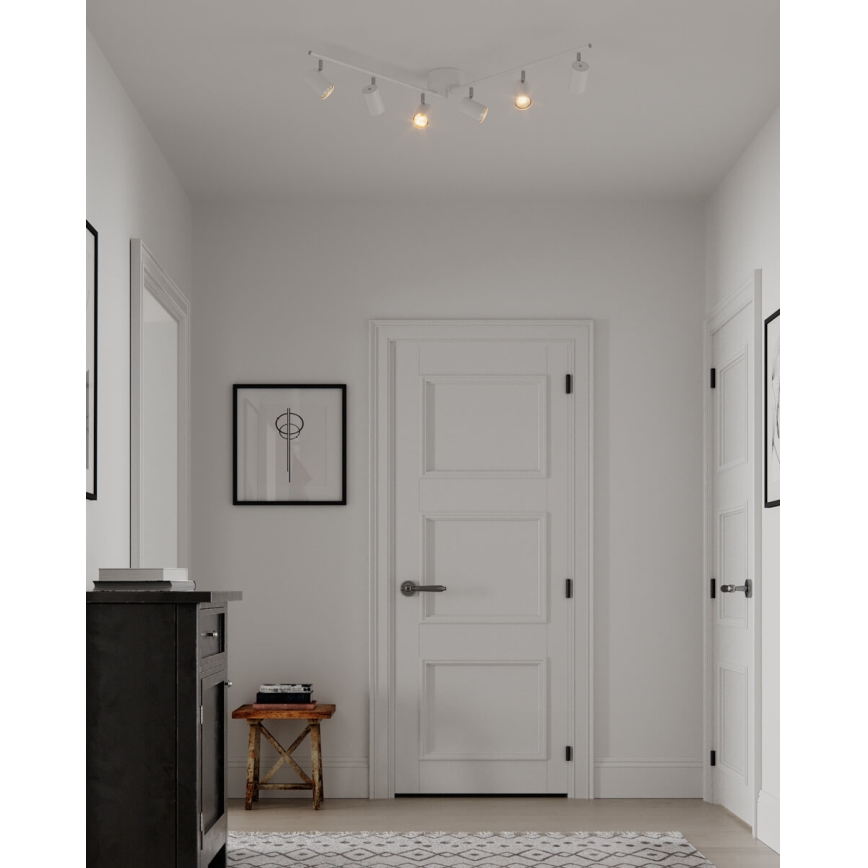 ByRydens - Spotlight CORRECT 6xGU10/7W/230V vit