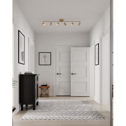 ByRydens - Spotlight CORRECT 6xGU10/7W/230V guld