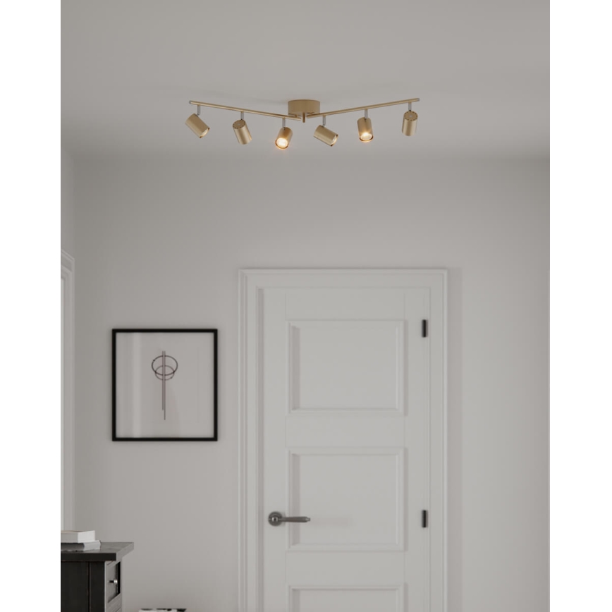 ByRydens - Spotlight CORRECT 6xGU10/7W/230V guld