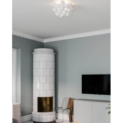 ByRydens - Taklampa GROSS 6xG9/5W/230V vit diameter 50 cm