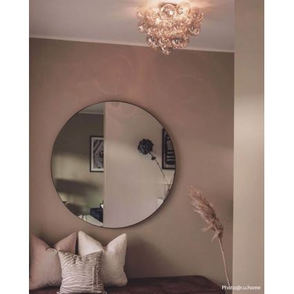 ByRydens - Taklampa GROSS 6xG9/5W/230V rökig/brun diameter 50 cm