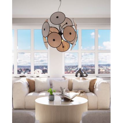 ByRydens - Pendellampa med vajer CAPPELLO 4xE14/5W/230V