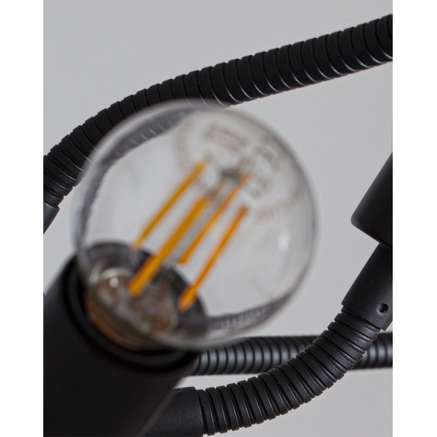 ByRydens - Pendellampa med vajer CAPPELLO 4xE14/5W/230V