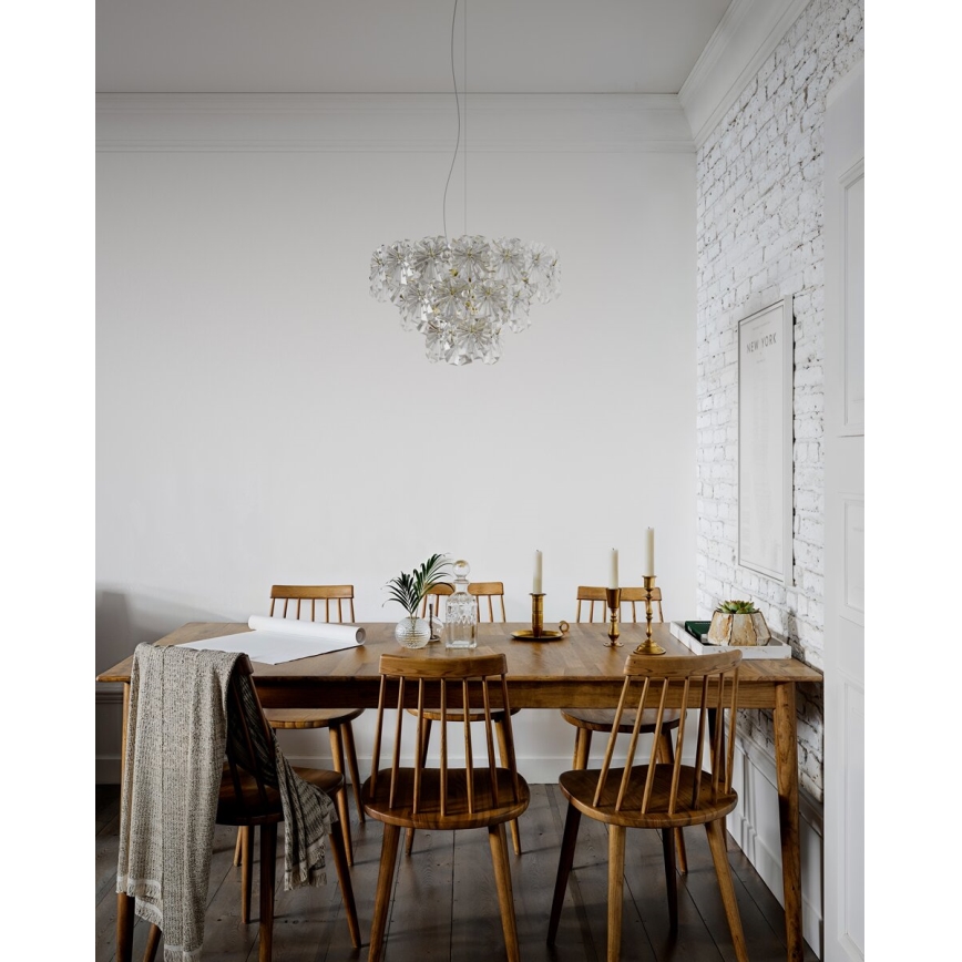 ByRydens - Takpendel med vajer LORRAINE 5xE14/8W/230V