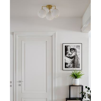 ByRydens - Ytmonterad taklampa BELLAGIO 3xE27/8W/230V