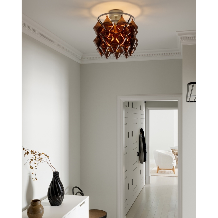 ByRydens - Taklampa GEMMA 1xE27/5W/230V Ø 45 cm