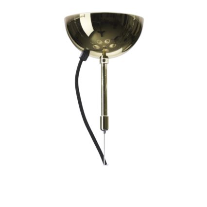 ByRydens - Pendellampa på kabel LYNF 5xE14/8W/230V mässing/vit