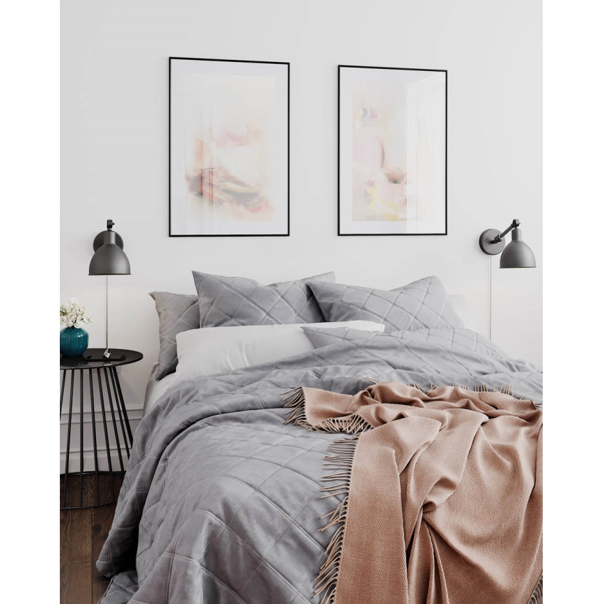 ByRydens - Vägglampa BASAR MINI 1xE27/5W/230V svart