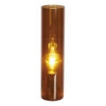 ByRydens - Bordslampa FLAKE 1xE27/5W/230V brun/rökfärgad