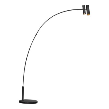 ByRydens - Golvlampa PULS 2xGU10/5W/230V svart