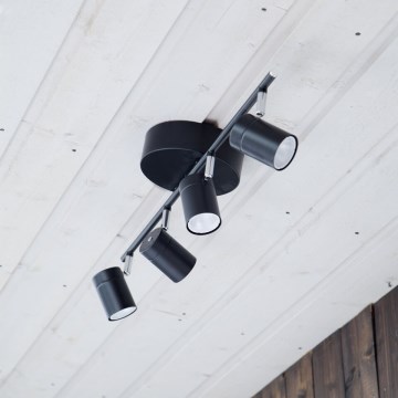 ByRydens - Spotlight CORRECT 4xGU10/7W/230V svart