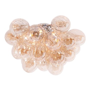 ByRydens - Taklampa GROSS 6xG9/5W/230V rökig/brun diameter 50 cm