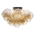 ByRydens - Taklampa GROSS 6xG9/8W/230V rökfärgad/brun Ø 70 cm