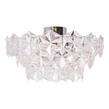 ByRydens - Taklampa MONARQUE 3xE27/5W/230V genomskinlig diameter 51 cm