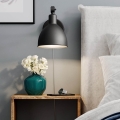 ByRydens - Vägglampa BASAR MINI 1xE27/5W/230V svart