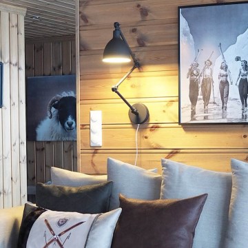 ByRydens - Vägglampa BAZAR 1xE27/5W/230V svart