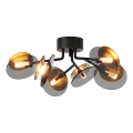 ByRydens - Ytmonterad ljuskrona TURNO 6xG9/4W/230V guld/svart