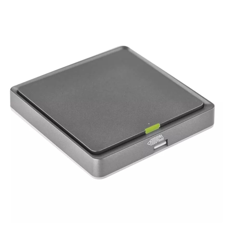 Byta 1-knapp GoSmart 1xCR2430 Tuya svart