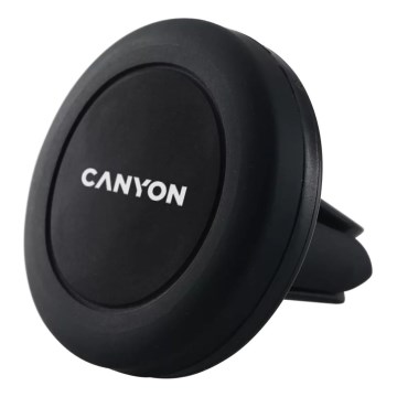 Canyon - Magnetisk rund biltelefonhållare svart