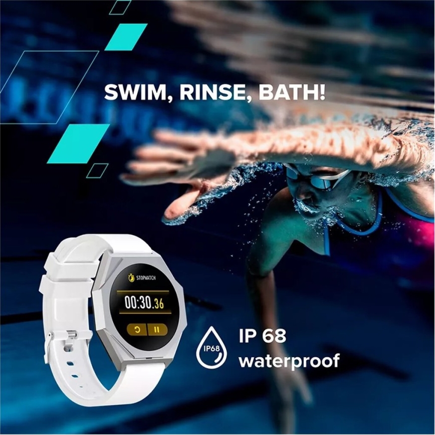 Canyon - Smart klocka OTTO IP68 röd