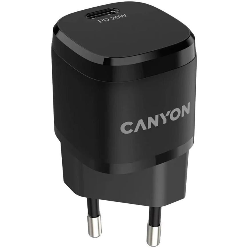 Canyon - Snabbladdningsadapter Power Delivery 20W svart