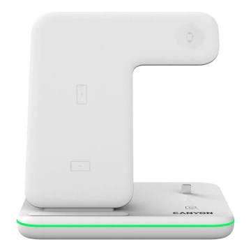 Canyon - Trådlös laddare 3i1 vit