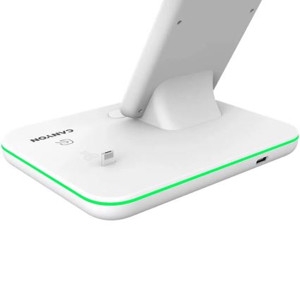 Canyon - Trådlös laddare 3i1 vit