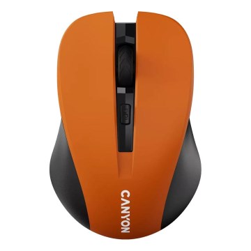 Canyon - Trådlös mus 800/1000/1200 DPI 2xAAA orange