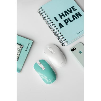 Canyon - Trådlös mus 800/1200/1600 DPI vit