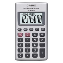 Casio - Fickminiräknare  1xLR54 silver
