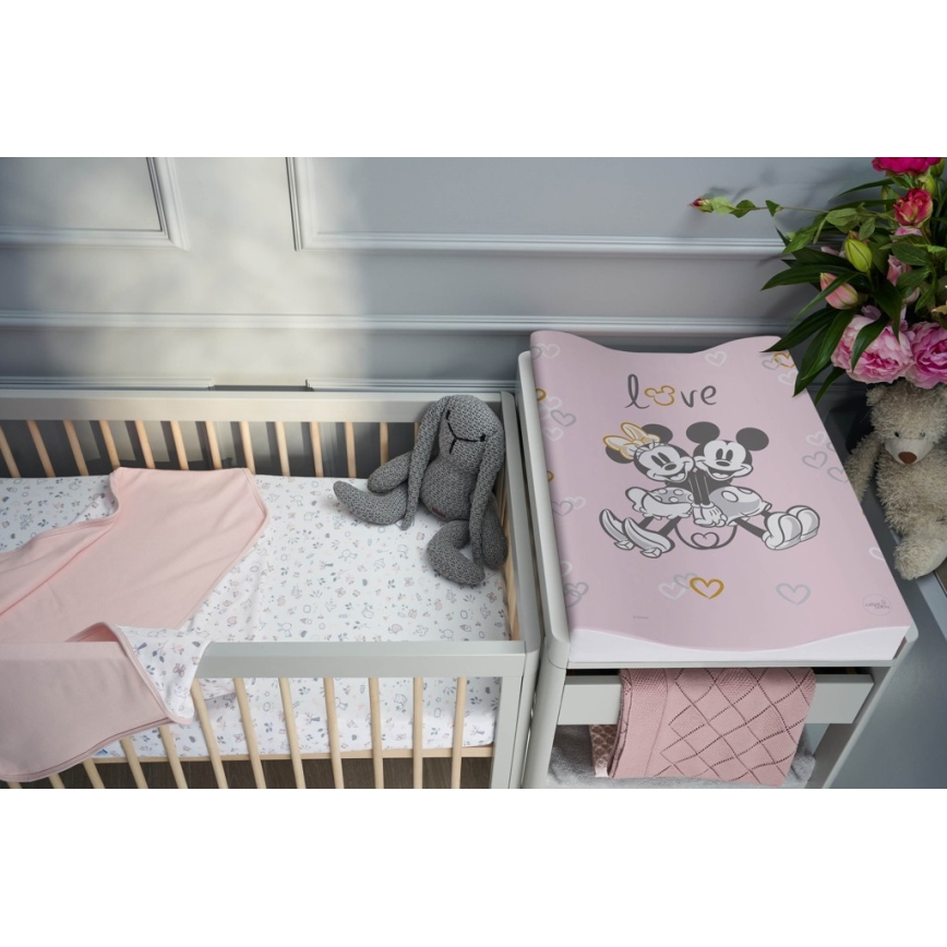 CebaBaby - Skötmatta bilateral COSY DISNEY 50x70 cm rosa