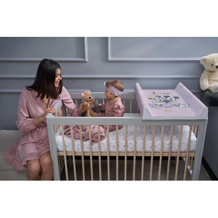 CebaBaby - Skötmatta med fast bräda bilateral DISNEY 50x70 cm rosa