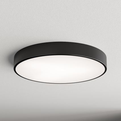 Ceiling light with a sensor CLEO 5xE27/24W/230V d. 60 cm svart