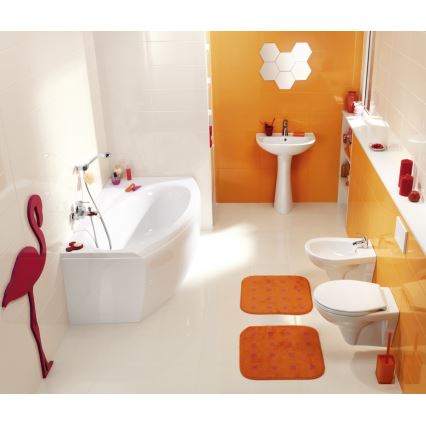 Cersanit K08-029 - Golvstående toalettstol med sits PRESIDENT, keramik/vit