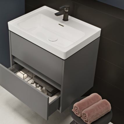 Cersanit K114-006 - Infällt handfat CREA 44,5x60 cm keramik/blank vit