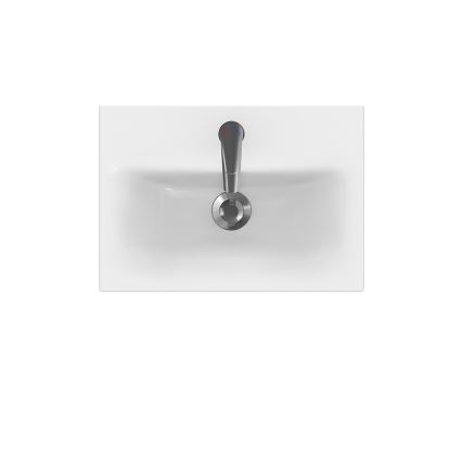 Cersanit K116-008 - Infälld tvättställ MODUO SLIM 35x50 cm keramik/glansig vit