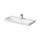 Cersanit K120-011 - Infällt tvättställ LARGA 46x100 cm keramik/blank vit