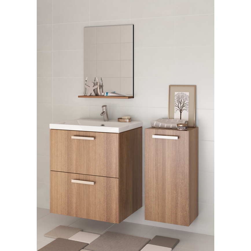 Cersanit K32-003-BOX - Tvättställ för bänkskiva/väggmonterat COMO 45x60 cm keramik/blank vit
