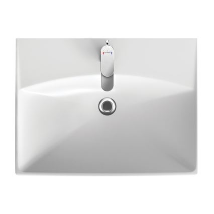 Cersanit K35-006 - Infällt tvättställ CITY 45x60 cm keramik/blank vit