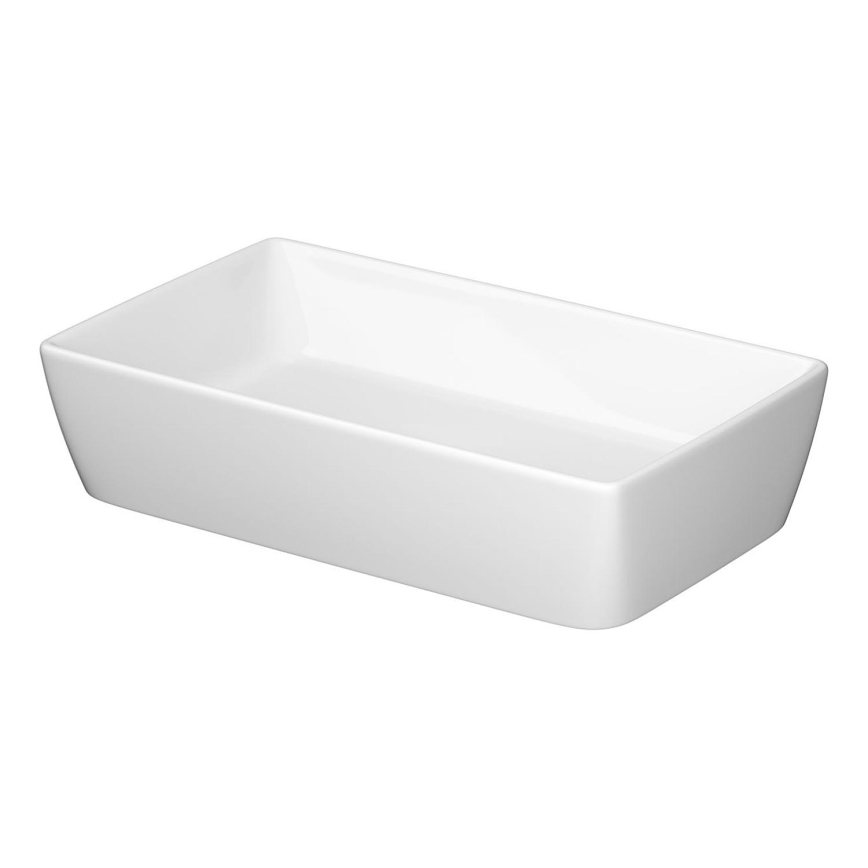 Cersanit K35-047-ECO - Bänkskivemonterat tvättställ CITY 36x60 cm keramik/blank vit