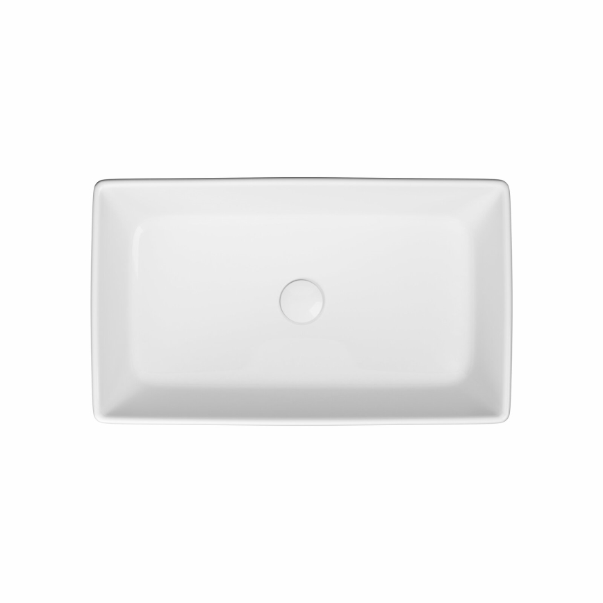 Cersanit K35-047-ECO - Bänkskivemonterat tvättställ CITY 36x60 cm keramik/blank vit