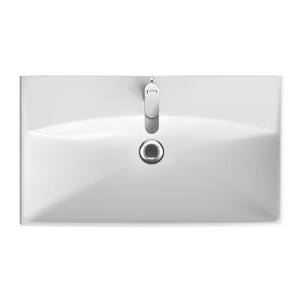 Cersanit K35-061 - Infällt tvättställ CITY 45,5x80,5 cm keramik/blank vit